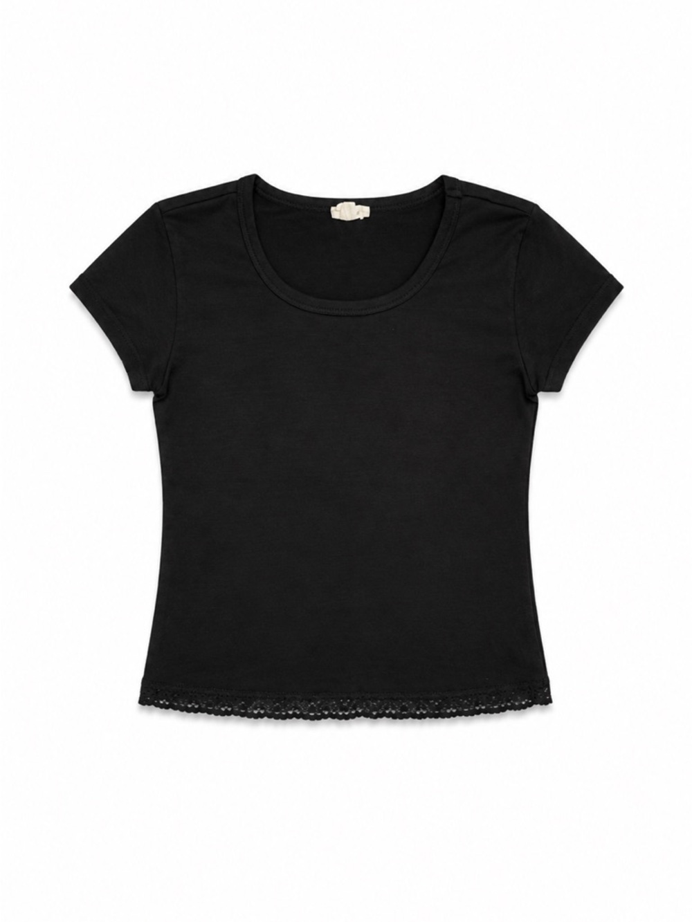 ❁ 3/$15 ❁ Garage Black Tee with lace trim